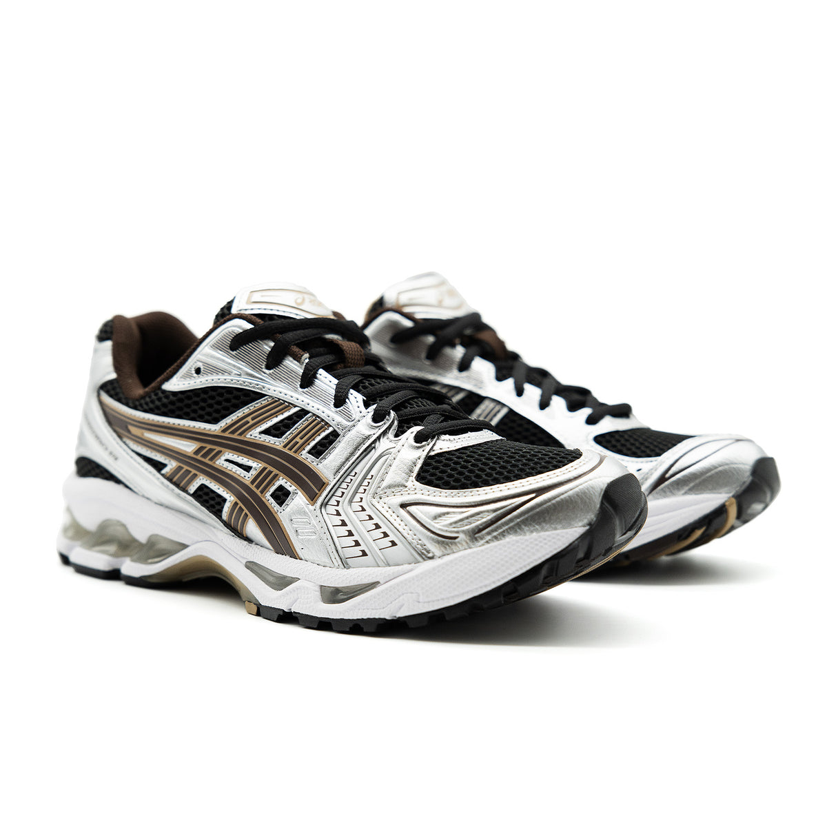 Chaussure de running Asics Gel-Kayano 14 noir et marron – vue 3