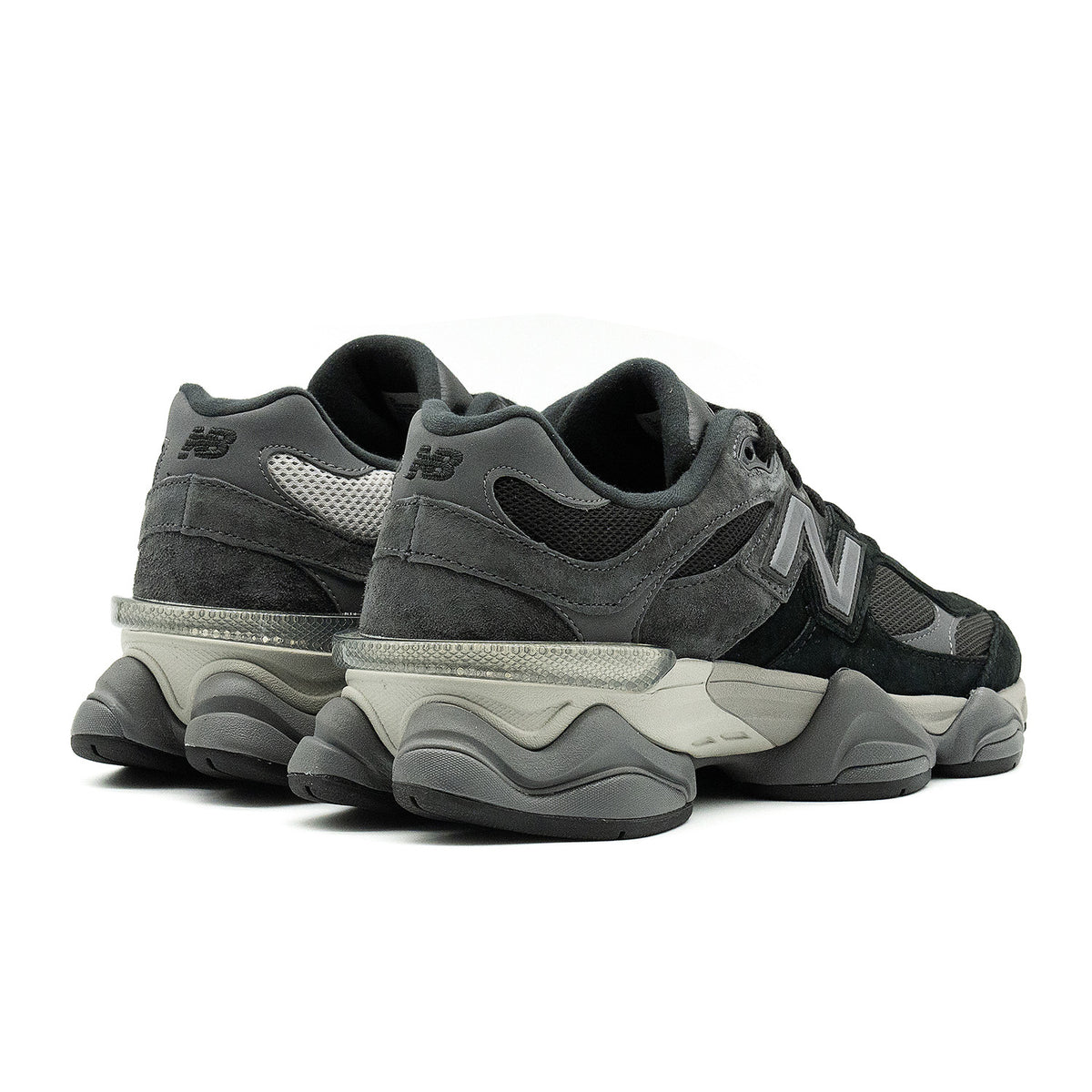 Sneakers New Balance 9060 noir et gris – vue 4