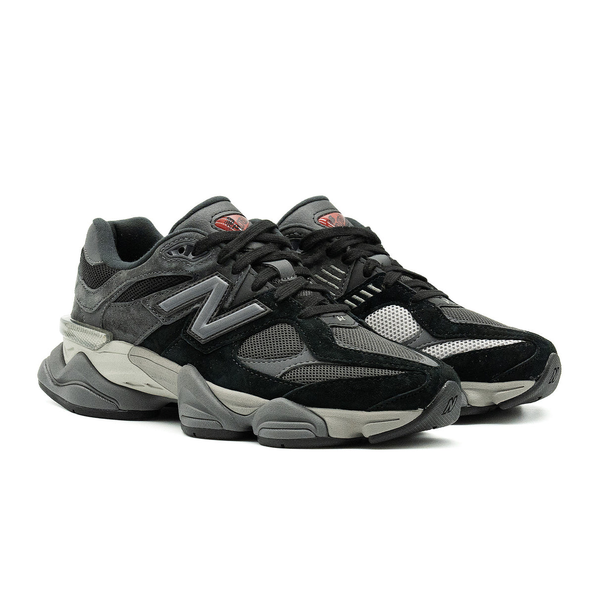Sneakers New Balance 9060 noir et gris – vue 3