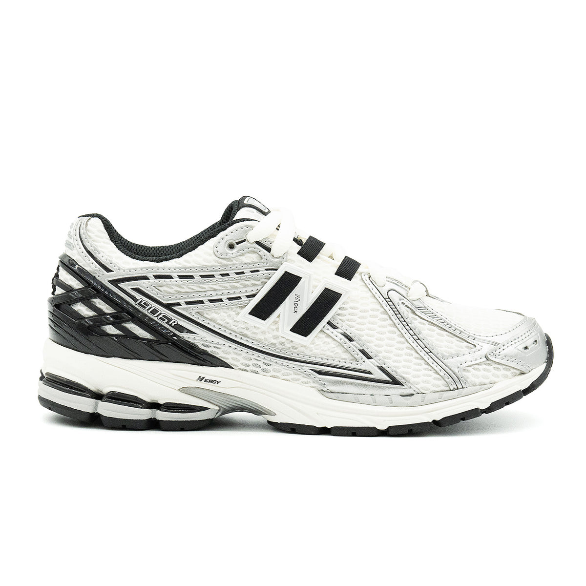 Sneakers New Balance 1906R argent et noir – vue 1