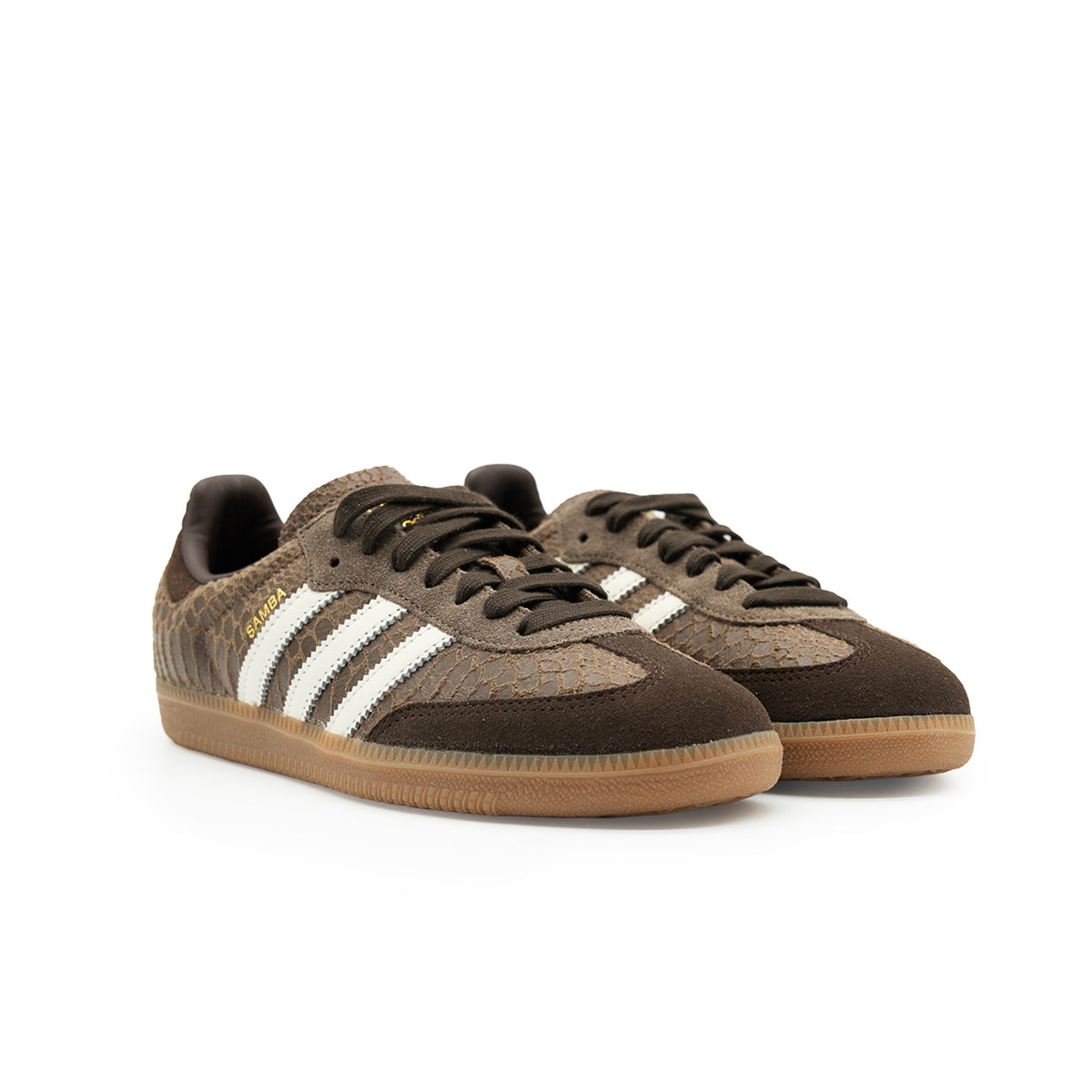 Sneakers Adidas Samba OG Femme imprimé et marron – vue 3