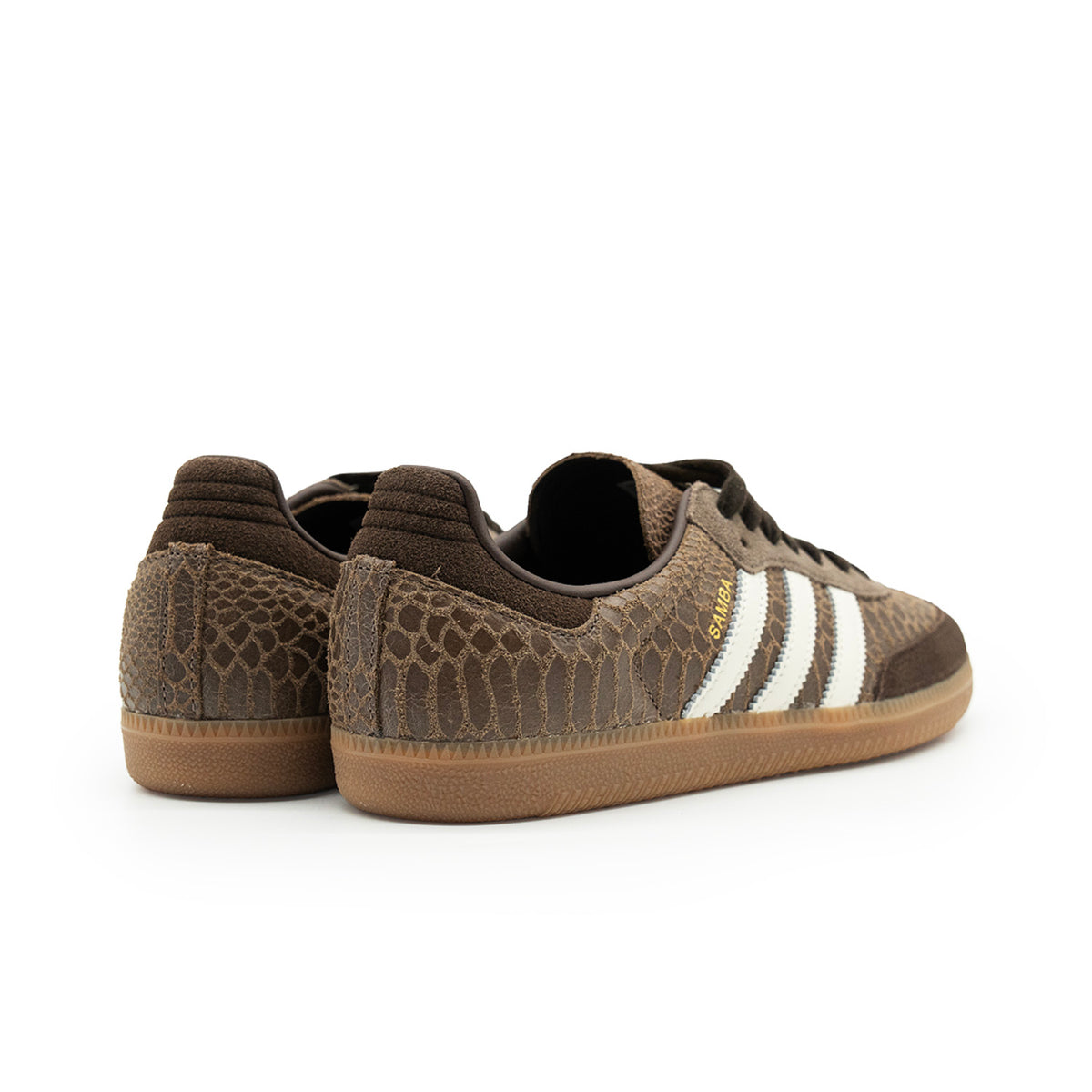 Sneakers Adidas Samba OG Femme imprimé et marron – vue 4