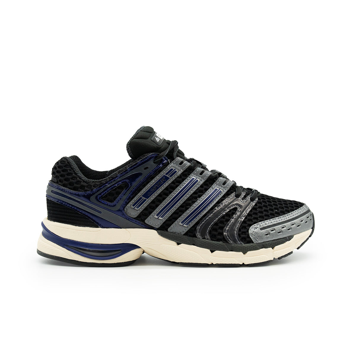 Sneakers Adidas Adistar Control 5 blanc et noir – vue 1