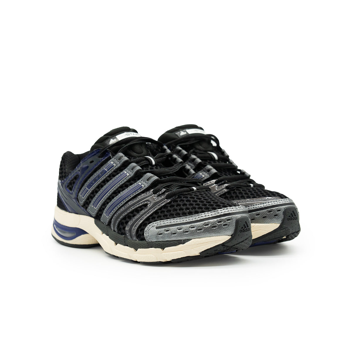 Sneakers Adidas Adistar Control 5 blanc et noir – vue 3