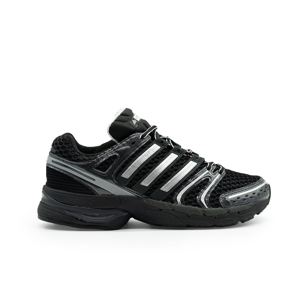 Sneakers Adidas Adistar Control 5 noir et blanc – vue 1