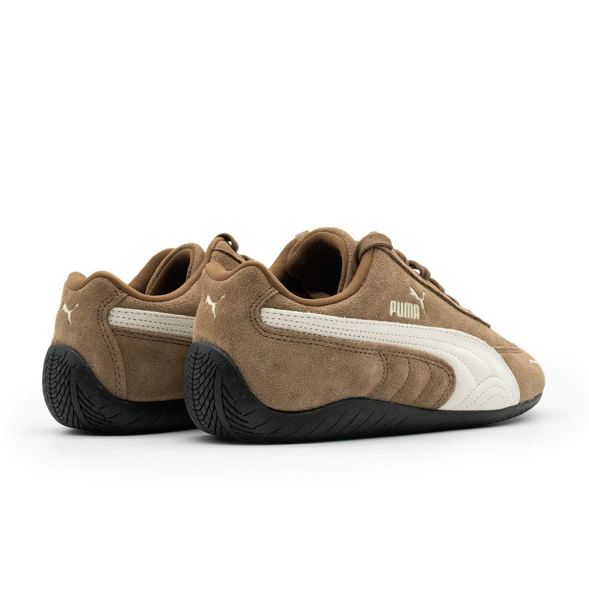Sneakers Puma Speedcat OG marron et écru – vue 4