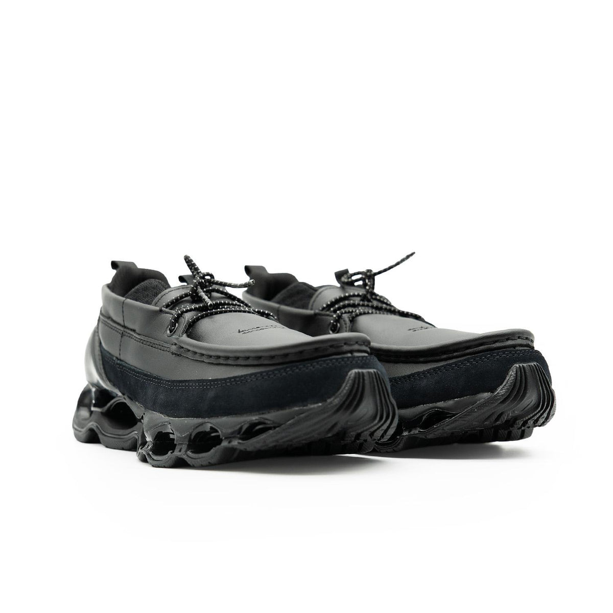 Chaussure de running Mizuno Wave Prophecy Moc noir – vue 3