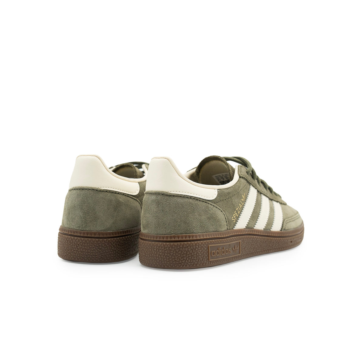 Sneakers Adidas Handball Spezial vert et écru – vue 4