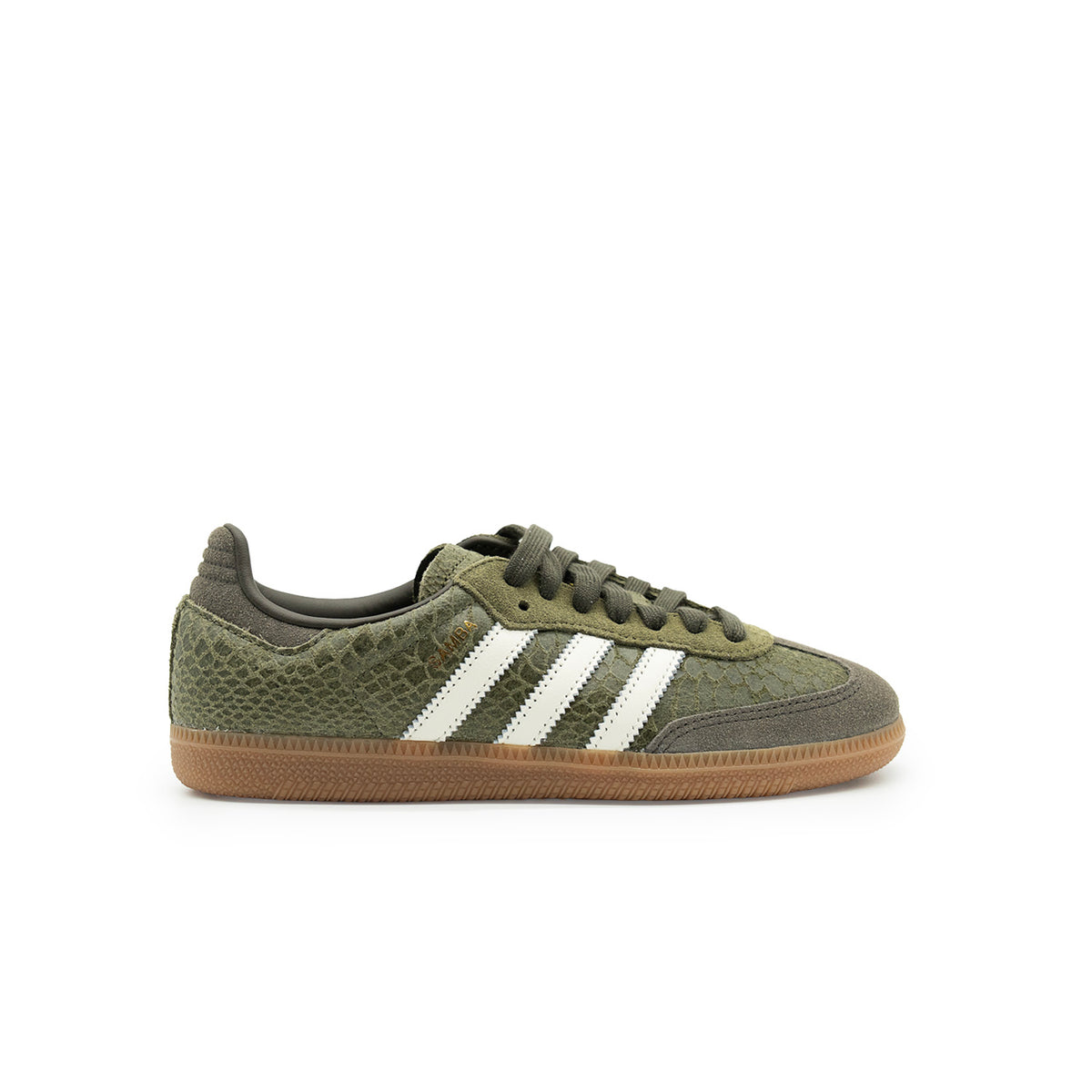 Sneakers Adidas Samba OG Femme imprimé et vert – vue 1