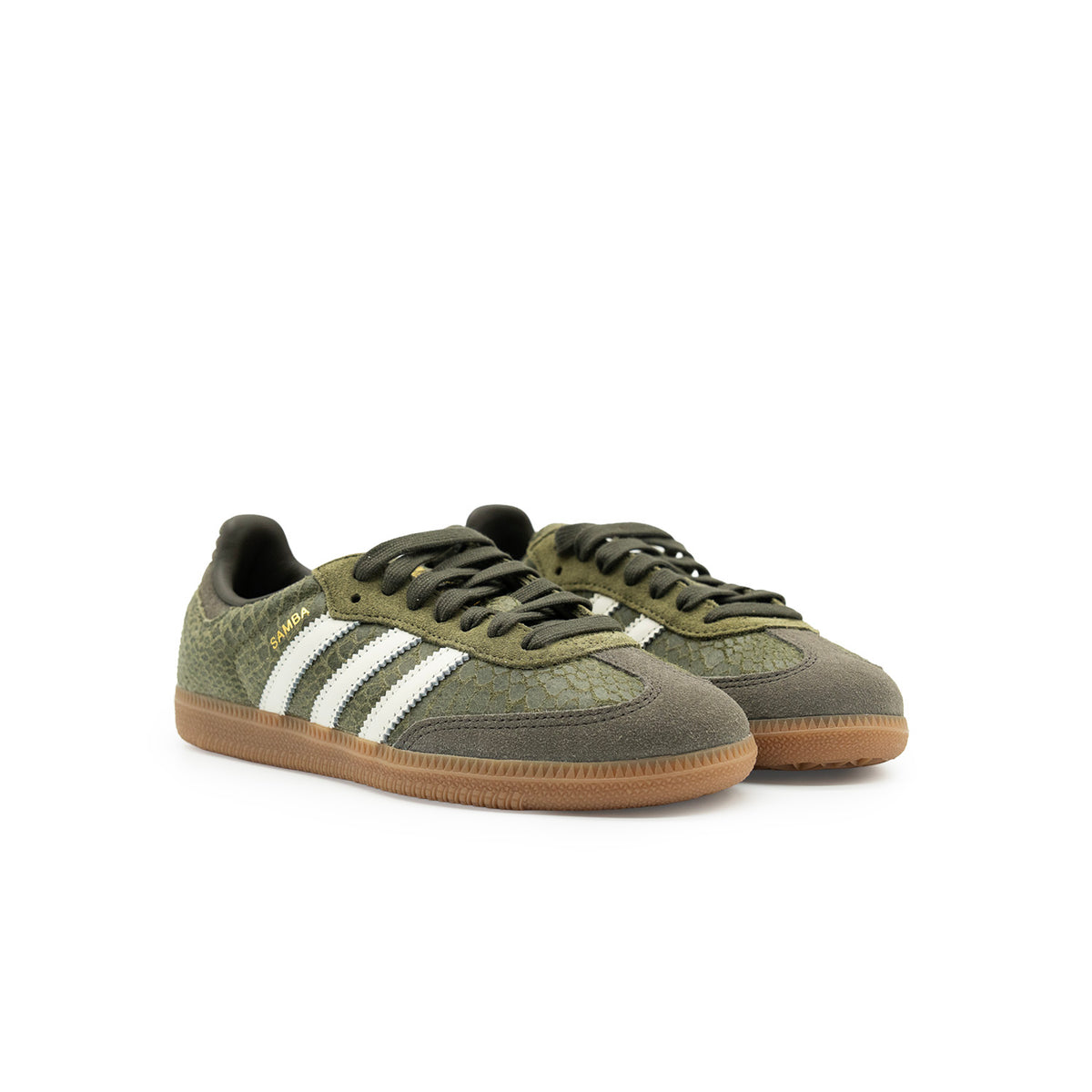 Sneakers Adidas Samba OG Femme imprimé et vert – vue 3