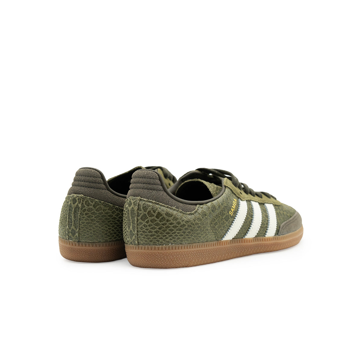Sneakers Adidas Samba OG Femme imprimé et vert – vue 4
