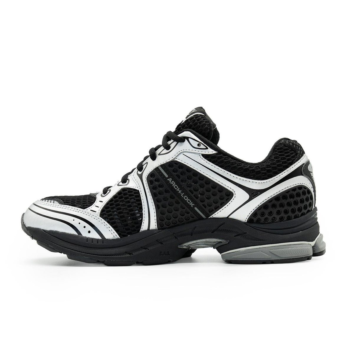 Chaussure de running Saucony ProGrid Triumph 4 noir et argent – vue 2