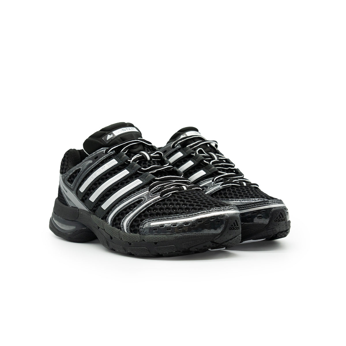 Sneakers Adidas Adistar Control 5 noir et blanc – vue 3