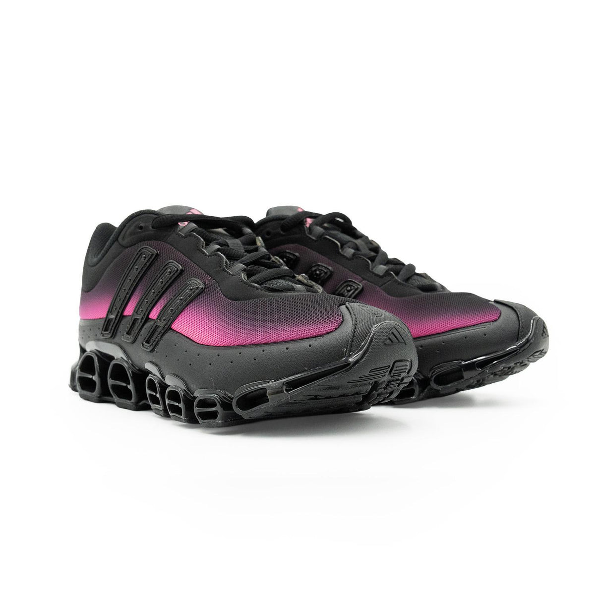 Sneakers Adidas Megaride noir et rose – vue 3