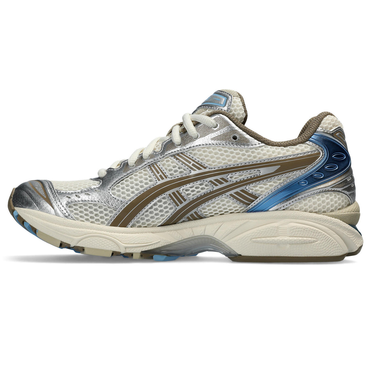 Chaussure de running Asics Gel-Kayano 14 écru et gris – vue 2