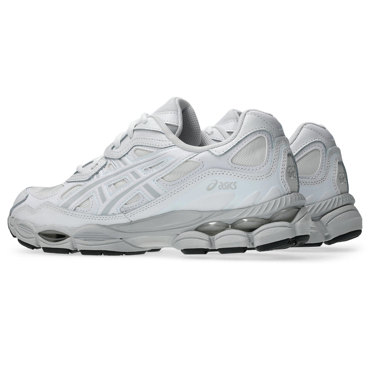Sneakers Asics Gel-NYC blanc et gris – vue 4
