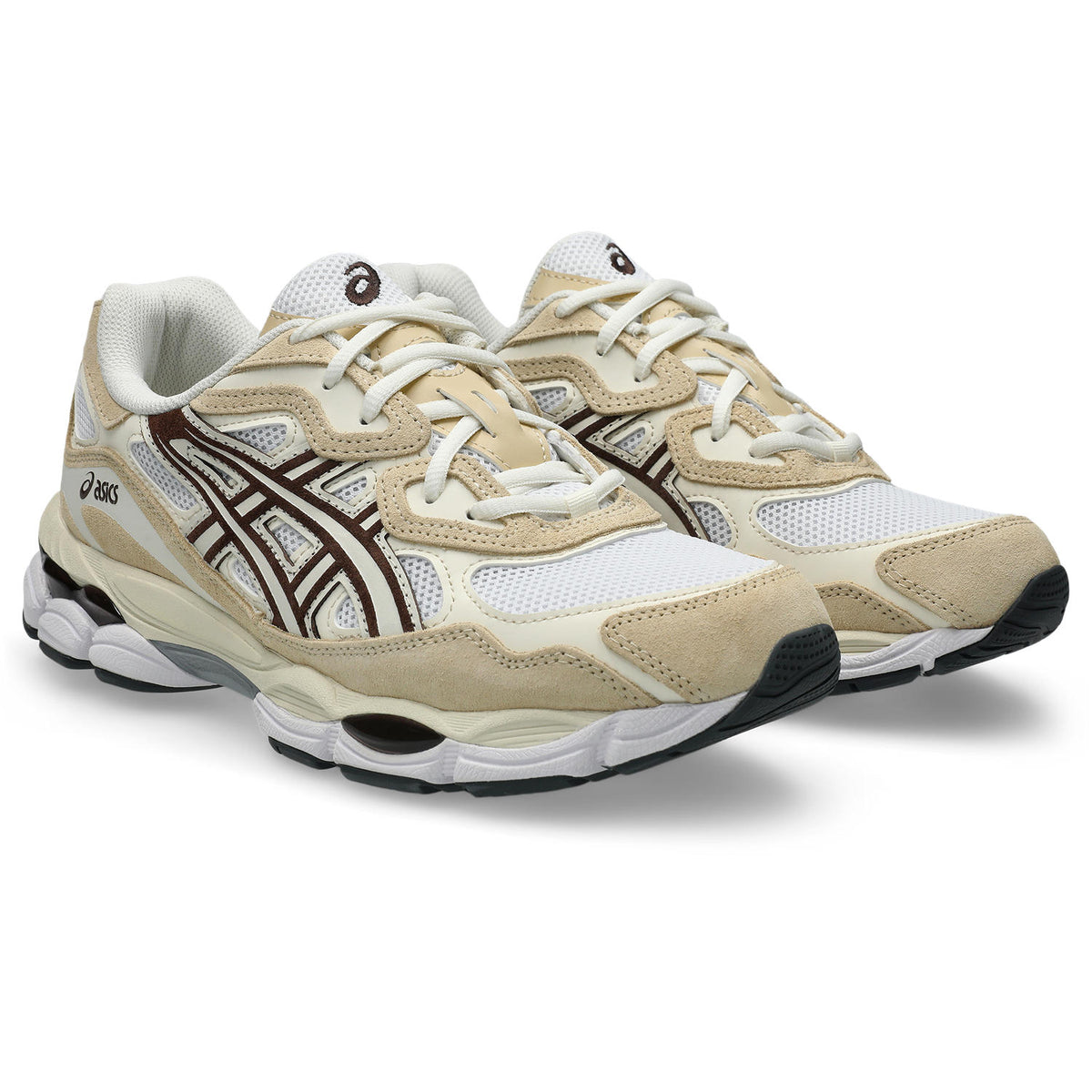 Sneakers Asics Gel-NYC blanc et marron – vue 3