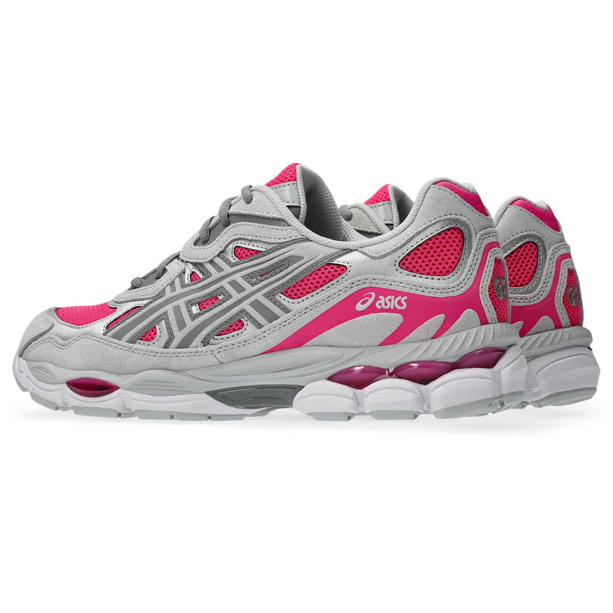 Sneakers Asics Gel-NYC rose et gris – vue 3