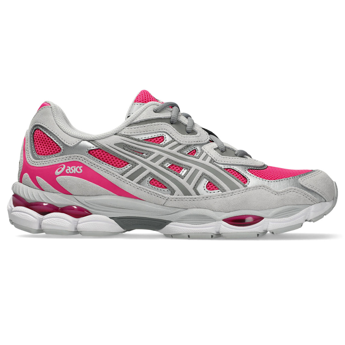 Sneakers Asics Gel-NYC rose et gris – vue 1