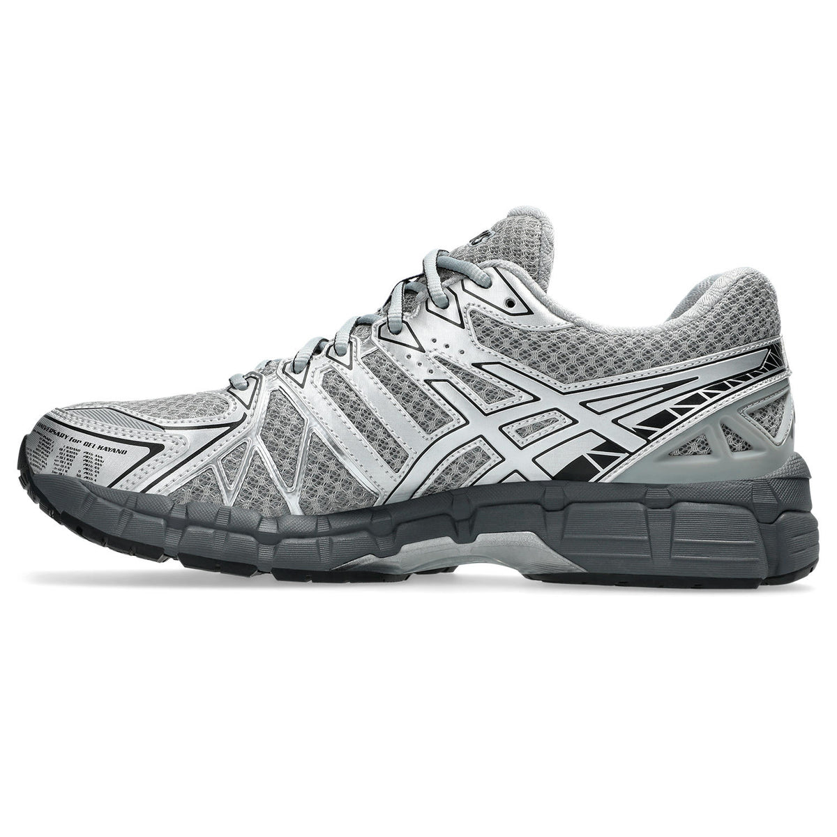 Chaussure de running Asics Gel-Kayano 20 gris et argent – vue 2