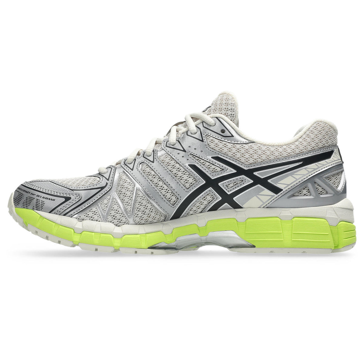 Chaussure de running Asics Gel-Kayano 20 gris et noir – vue 2