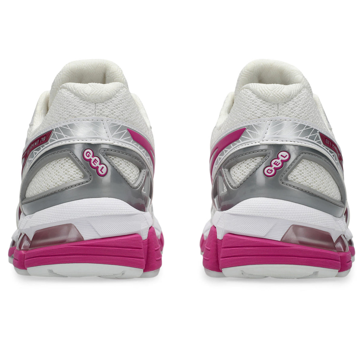 Chaussure de running Asics Gel-Kayano 20 blanc et rose – vue 6