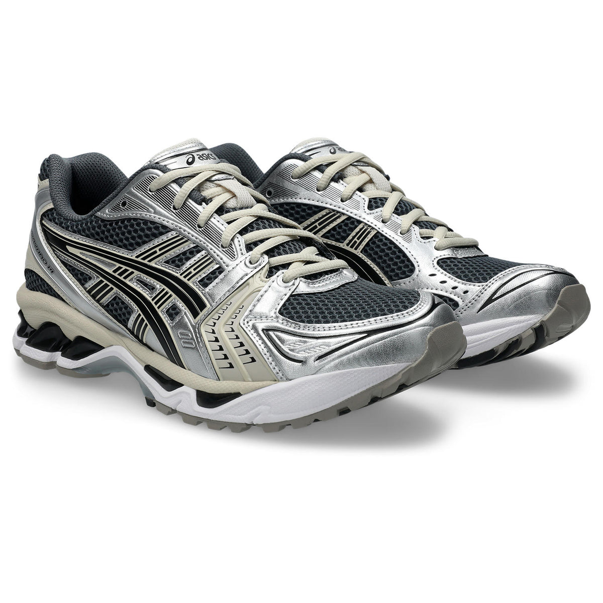 Chaussure de running Asics Gel-Kayano 14 gris et noir – vue 3