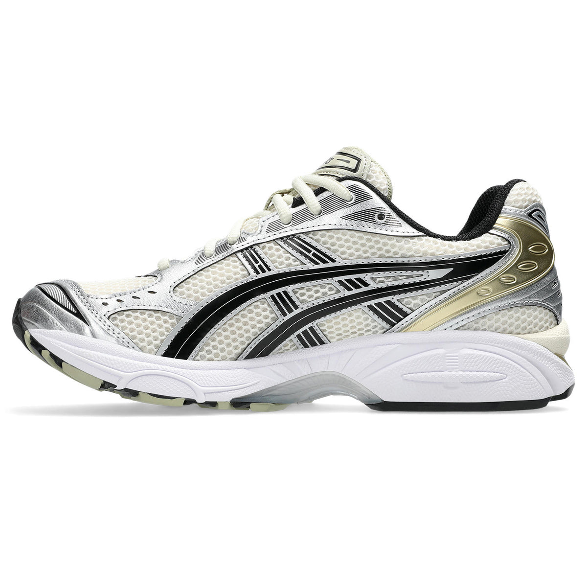 Chaussure de running Asics Gel-Kayano 14 Femme beige et argent – vue 2