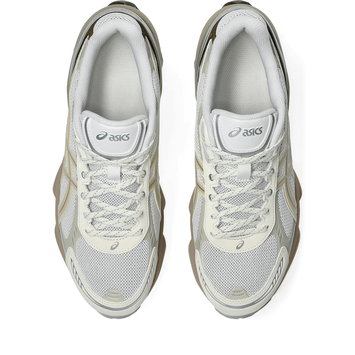 Chaussure de running Asics Gel-Kinetic Fluent blanc et beige – vue 6