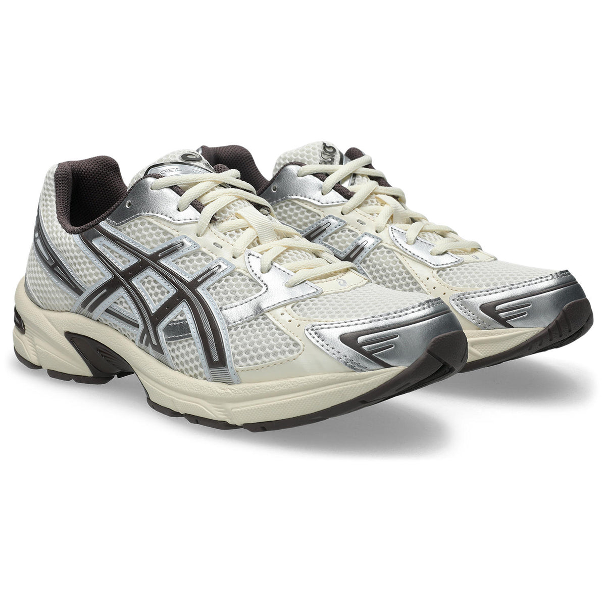 Sneakers Asics Gel-1130 écru et marron – vue 3
