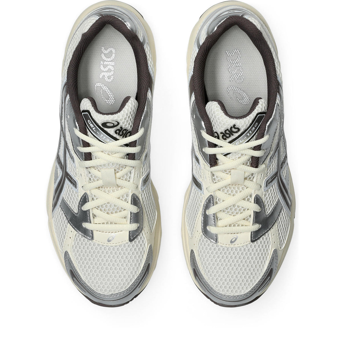Sneakers Asics Gel-1130 écru et marron – vue 5