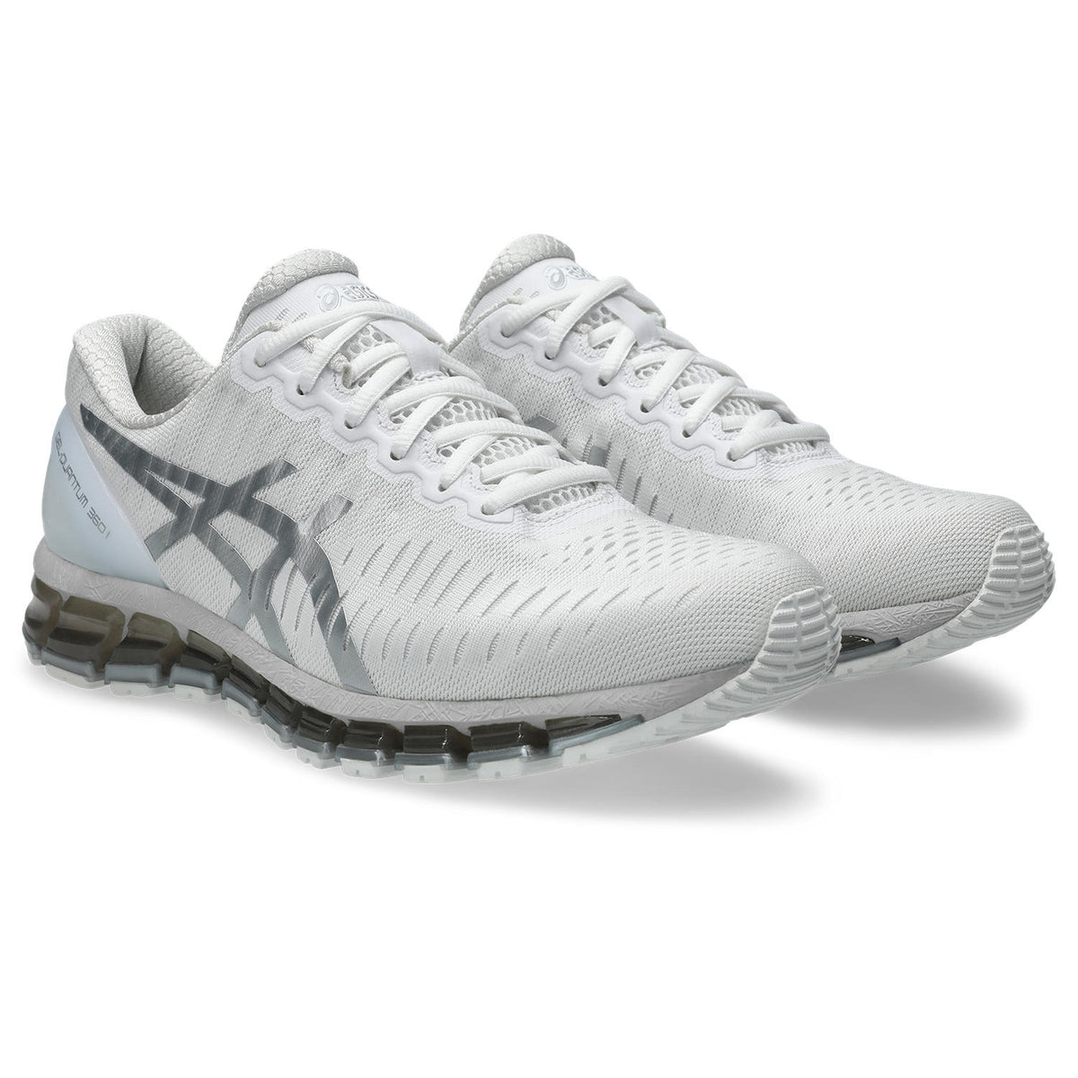 Chaussure de running Asics Gel-Quantum 360 blanc et argent – vue 3