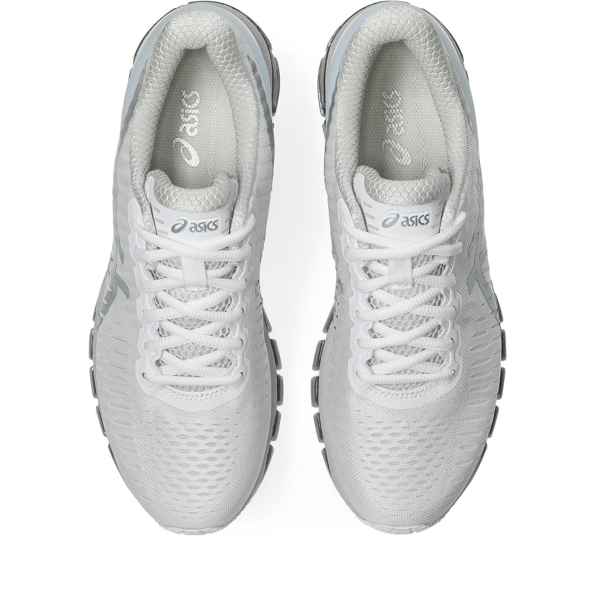Chaussure de running Asics Gel-Quantum 360 blanc et argent – vue 5