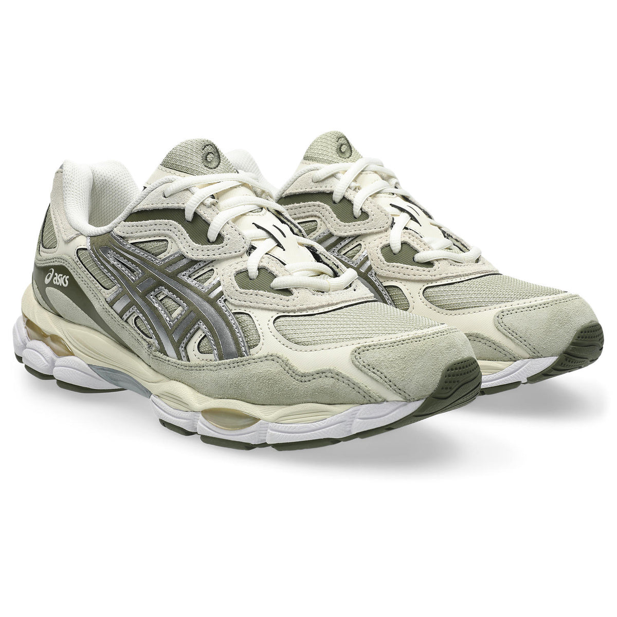 Sneakers Asics Gel-NYC beige et argent – vue 3