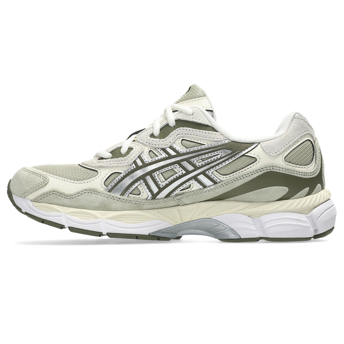 Sneakers Asics Gel-NYC beige et argent – vue 2