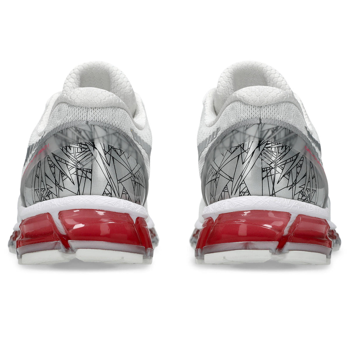 Chaussure de running Asics Gel-Quantum 360 blanc et rose – vue 6