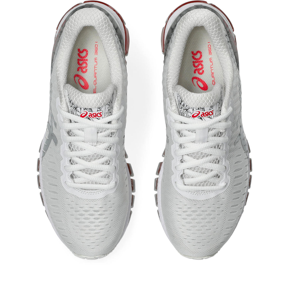 Chaussure de running Asics Gel-Quantum 360 blanc et rose – vue 5