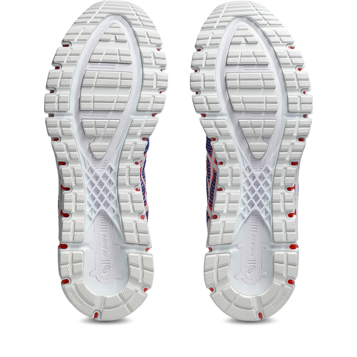 Chaussure de running Asics Gel-Quantum 360 IV CM blanc et orange – vue 7