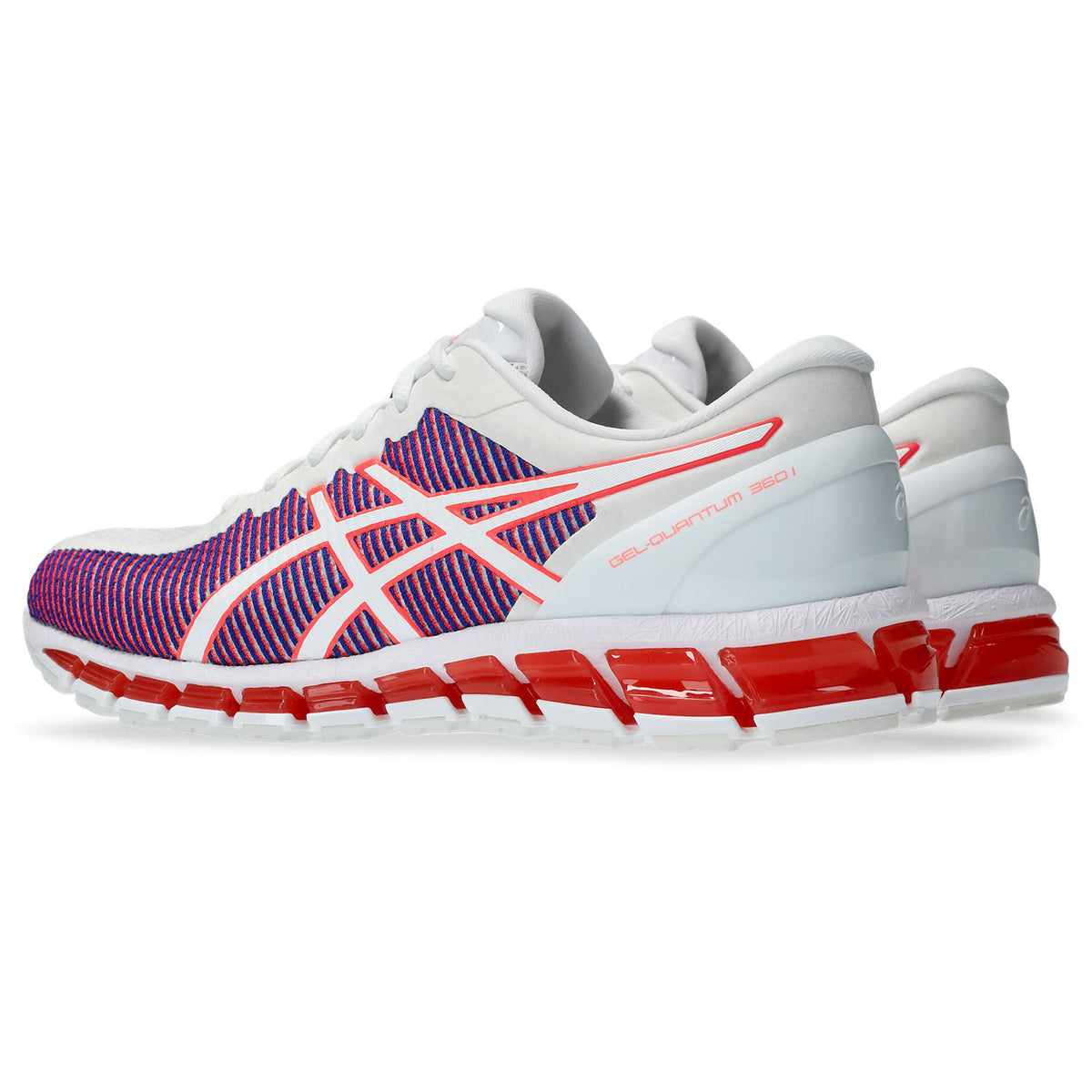 Chaussure de running Asics Gel-Quantum 360 IV CM blanc et orange – vue 4