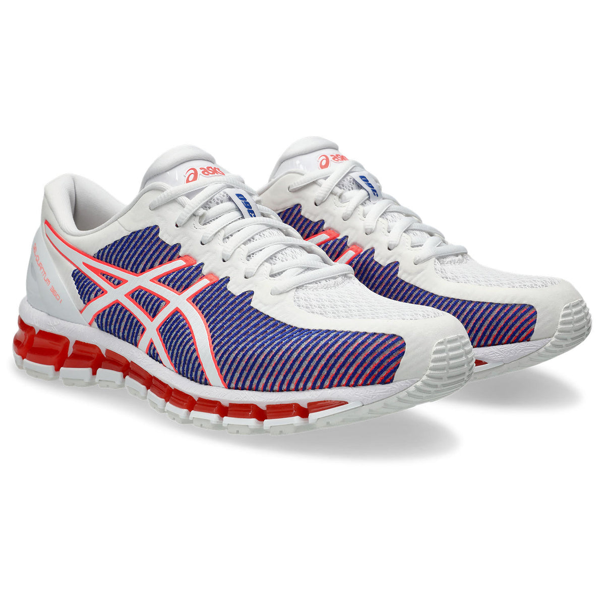 Chaussure de running Asics Gel-Quantum 360 IV CM blanc et orange – vue 3