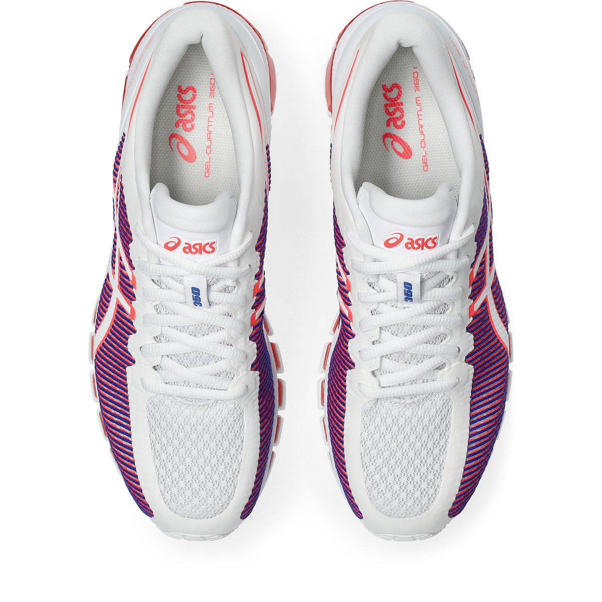 Chaussure de running Asics Gel-Quantum 360 IV CM blanc et orange – vue 5