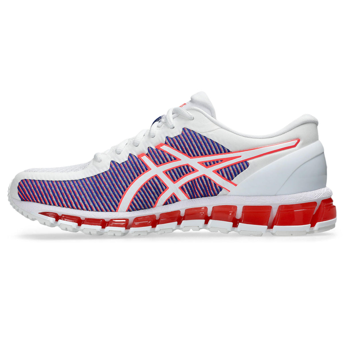 Chaussure de running Asics Gel-Quantum 360 IV CM blanc et orange – vue 2