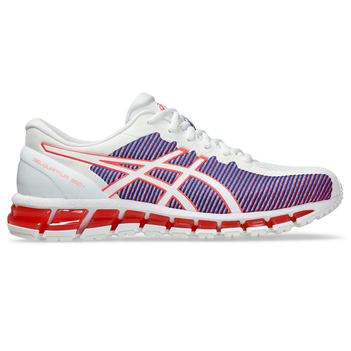 Chaussure de running Asics Gel-Quantum 360 IV CM blanc et orange – vue 1