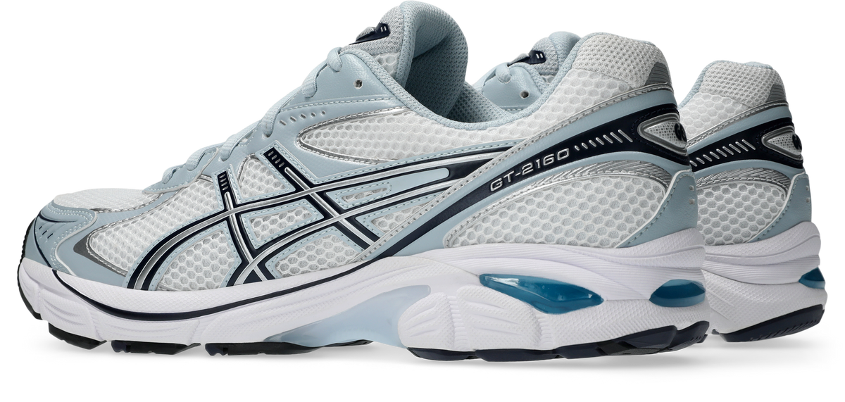 Sneakers Asics GT-2160 blanc et bleu – vue 3