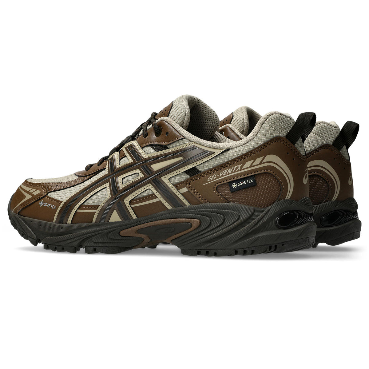 Sneakers Asics Gel-VentX GTX marron et beige – vue 4