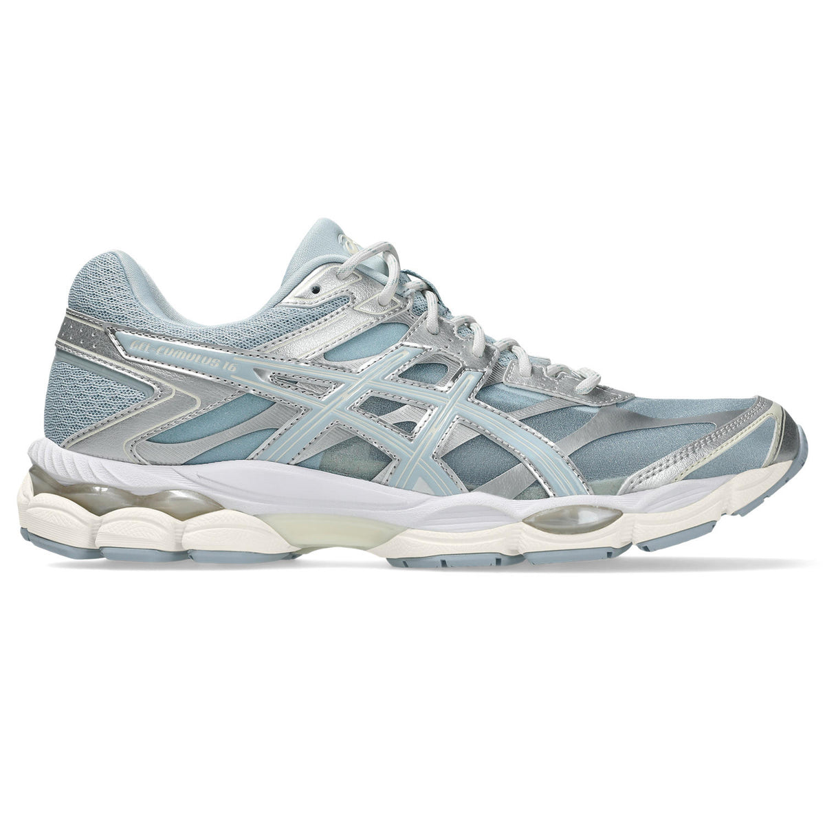 Chaussure de running Asics Gel-Cumulus 16 Femme argent – vue 1