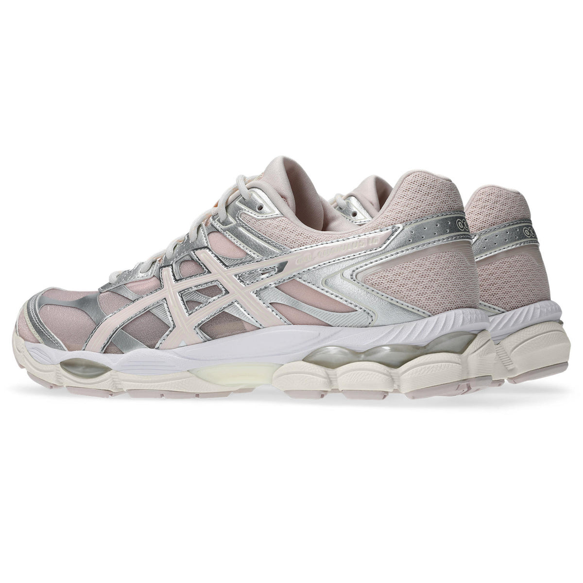 Chaussure de running Asics Gel-Cumulus 16 Femme rose et argent – vue 4