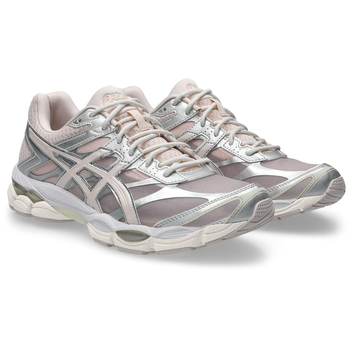 Chaussure de running Asics Gel-Cumulus 16 Femme rose et argent – vue 3