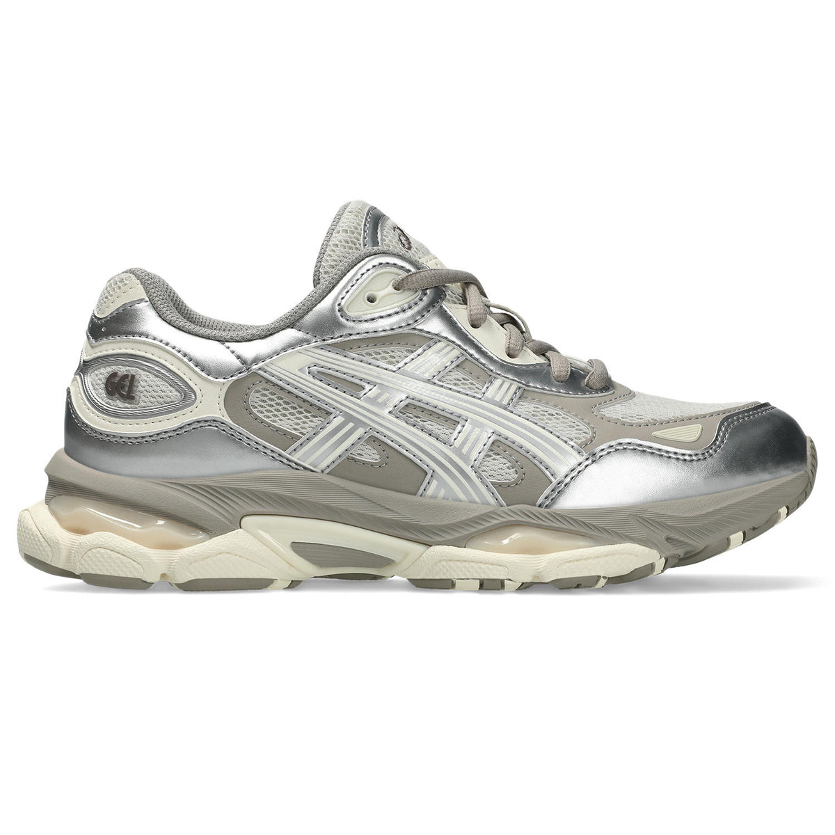 Sneakers Asics Gel-NYC 2.0 Femme gris et argent – vue 1