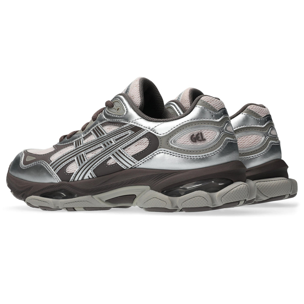 Sneakers Asics Gel-NYC 2.0 Femme rose et argent – vue 4